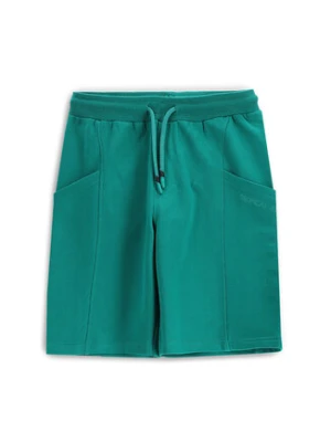 Coccodrillo Szorty sportowe WC5120502TBJ Zielony Regular Fit