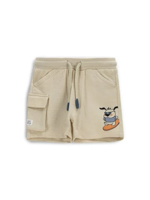 Coccodrillo Szorty sportowe WC5120503HBN Beżowy Regular Fit