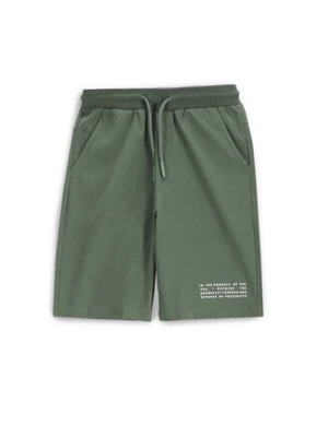 Coccodrillo Szorty sportowe WC5121501VBC Zielony Regular Fit