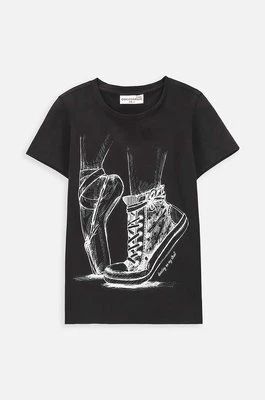 Coccodrillo t-shirt dziecięcy kolor czarny
