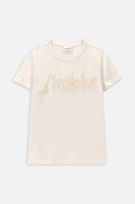 Coccodrillo t-shirt kolor beżowy