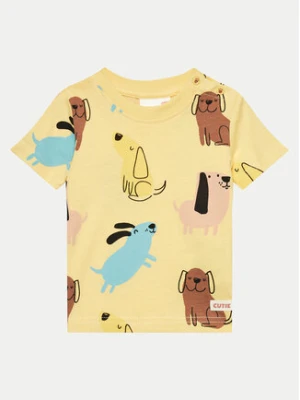 Coccodrillo T-Shirt WC4143203HBN Żółty Regular Fit