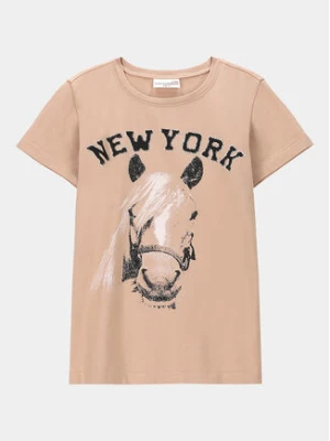 Coccodrillo T-Shirt WC4143205VGA Beżowy Regular Fit