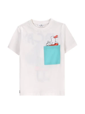 Coccodrillo T-Shirt WC5143201HBK Écru Regular Fit