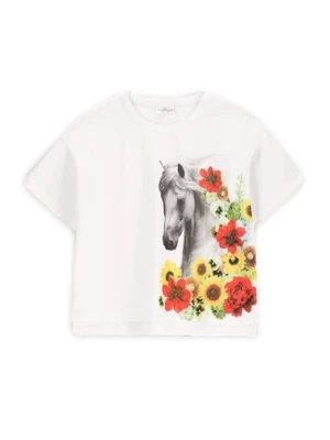 Coccodrillo T-Shirt WC5143201NGJ Biały Regular Fit