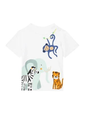 Coccodrillo T-Shirt WC5143201TBN Biały Regular Fit