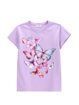 Coccodrillo T-Shirt WC5143201VGD Fioletowy Regular Fit