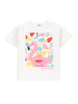 Coccodrillo T-Shirt WC5143202HGK Biały Regular Fit