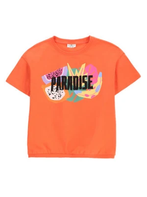 Coccodrillo T-Shirt WC5143202TGJ Pomarańczowy Regular Fit