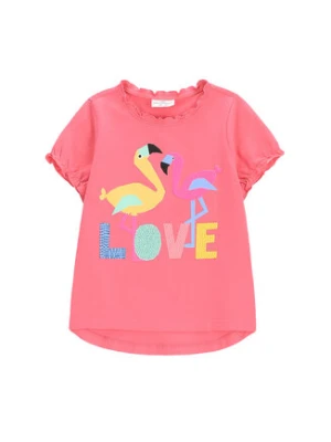 Coccodrillo T-Shirt WC5143203TGK Różowy Regular Fit