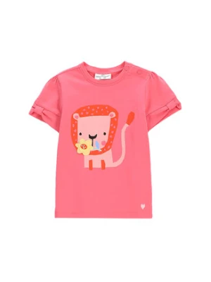Coccodrillo T-Shirt WC5143203TGN Różowy Regular Fit