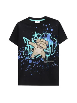 Coccodrillo T-Shirt WC5143203VBB Czarny Regular Fit