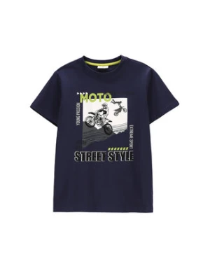 Coccodrillo T-Shirt WC5143204VBB Granatowy Regular Fit