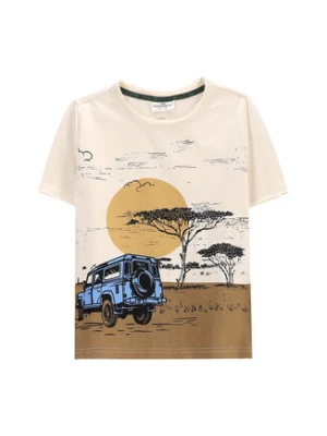 Coccodrillo T-Shirt WC5143205WBK Beżowy Regular Fit