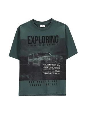 Coccodrillo T-Shirt WC5143206WBJ Zielony Regular Fit