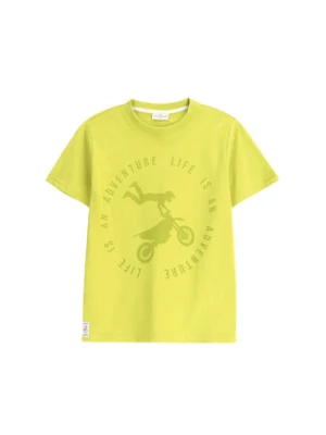Coccodrillo T-Shirt WC5143208VBB Żółty Regular Fit