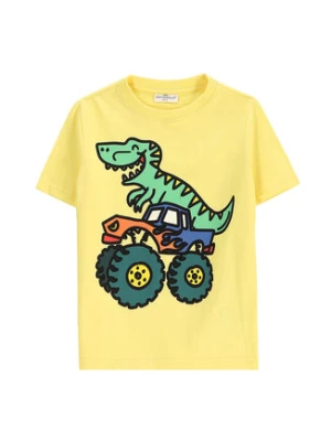 Coccodrillo T-Shirt WC5143211VBD Żółty Regular Fit