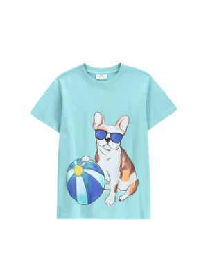 Coccodrillo T-Shirt WC5143212VBC Błękitny Regular Fit