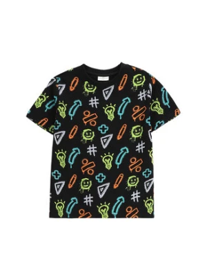 Coccodrillo T-Shirt WC5143220VBB Czarny Regular Fit