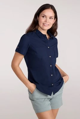 Coconut koszula damska na krótki rękaw - Mountain Warehouse