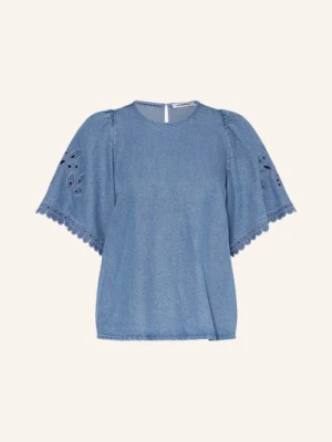 Co'couture Bluzka W Stylu Dżinsowym blau