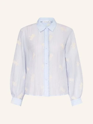 Co'couture Bluzka Z Haftami blau