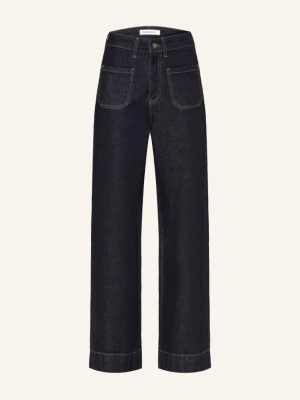 Co'couture Dżinsy Z Szerokimi Nogawkami Solecc blau 45002 DARK DENIM