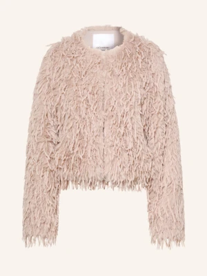 Co'couture Kurtka Ze Sztucznego Futra Felicecc beige
