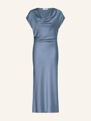 Co'couture Satyna Sukienka blau