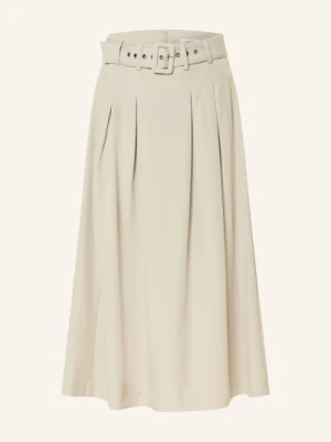 Co'couture Spódnica Plisowana beige