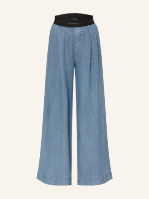 Co'couture Spodnie Typu Marlene W Stylu Jeansowym blau