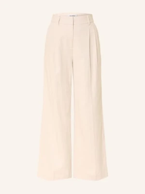 Co'couture Spodnie Typu Marlena Z Lnu beige