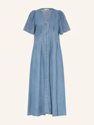 Co'couture Sukienka W Stylu Jeansowym blau