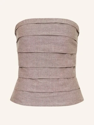 Co'couture Top Z Odkrytymi Ramionami Jihocc braun