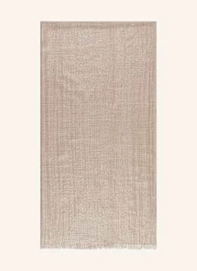 Codello Szal Z Błyszczącą Przędzą beige