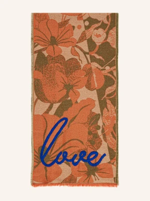 Codello Szal Żakardowy orange