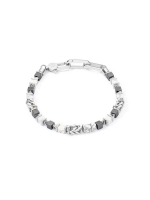 COEUR DE LION Bransoletka z hematytami i howlitami rozmiar: onesize