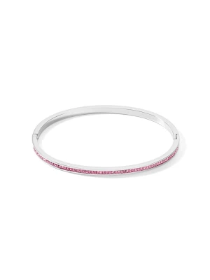 COEUR DE LION Bransoletka z kryształami rozmiar: onesize srebrny