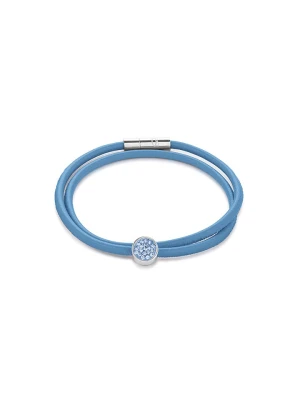 COEUR DE LION Skórzana bransoletka w kolorze niebieskim rozmiar: onesize