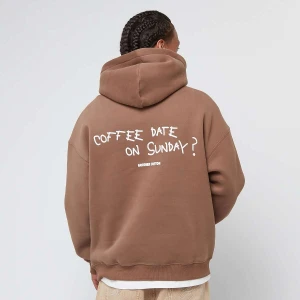 Coffee Date Oversized Hoodie, markiAnother Cotton Lab, Bluzy, w kolorze brązowy, rozmiar: