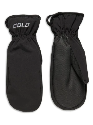 COLD Rękawiczki softshellowe "Softshell" w kolorze czarnym rozmiar: XS