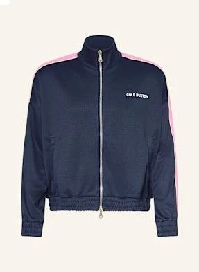 Cole Buxton Bluza Rozpinana Contrast Tape blau