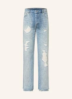 Cole Buxton Jeansy W Stylu Destroyed Regular Fit blau