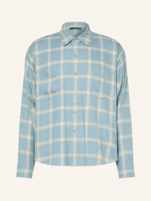Cole Buxton Koszula Comfort Fit Z Nitami blau