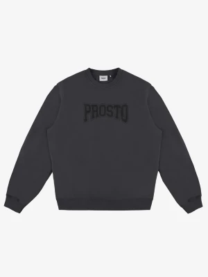 College bluza męska czarna Prosto