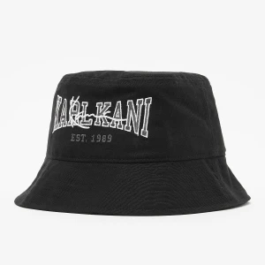 College Signature Bucket Hat, markiKarl Kani, Czapki z daszkiem i beanie, w kolorze czarny, rozmiar: