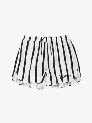 College szorty kąpielowe regular męskie białe Klasyk