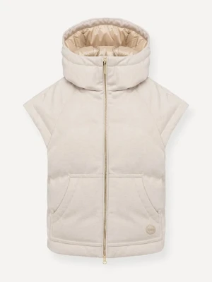 Colmar bezrękawnik puchowy kolor beżowy zimowy 2299.7ZN