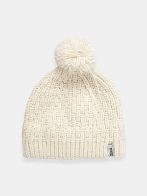 Colmar czapka z dodatkiem wełny kolor beżowy 4882.9YZ