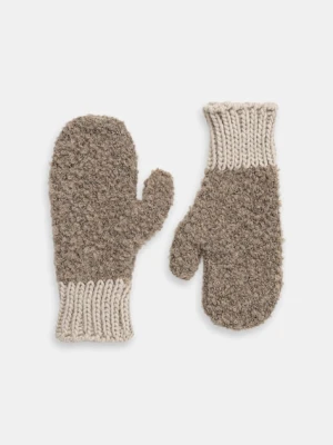 Colmar rękawiczki z dodatkiem wełny damskie kolor beżowy 5102.5WJ